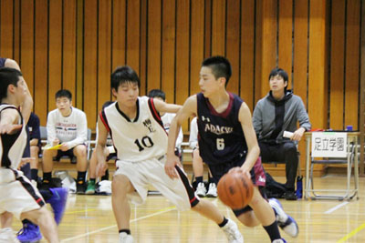 中学 バスケットボール部