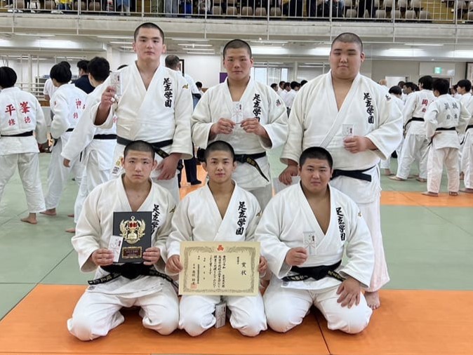 高校柔道部東京都準優勝