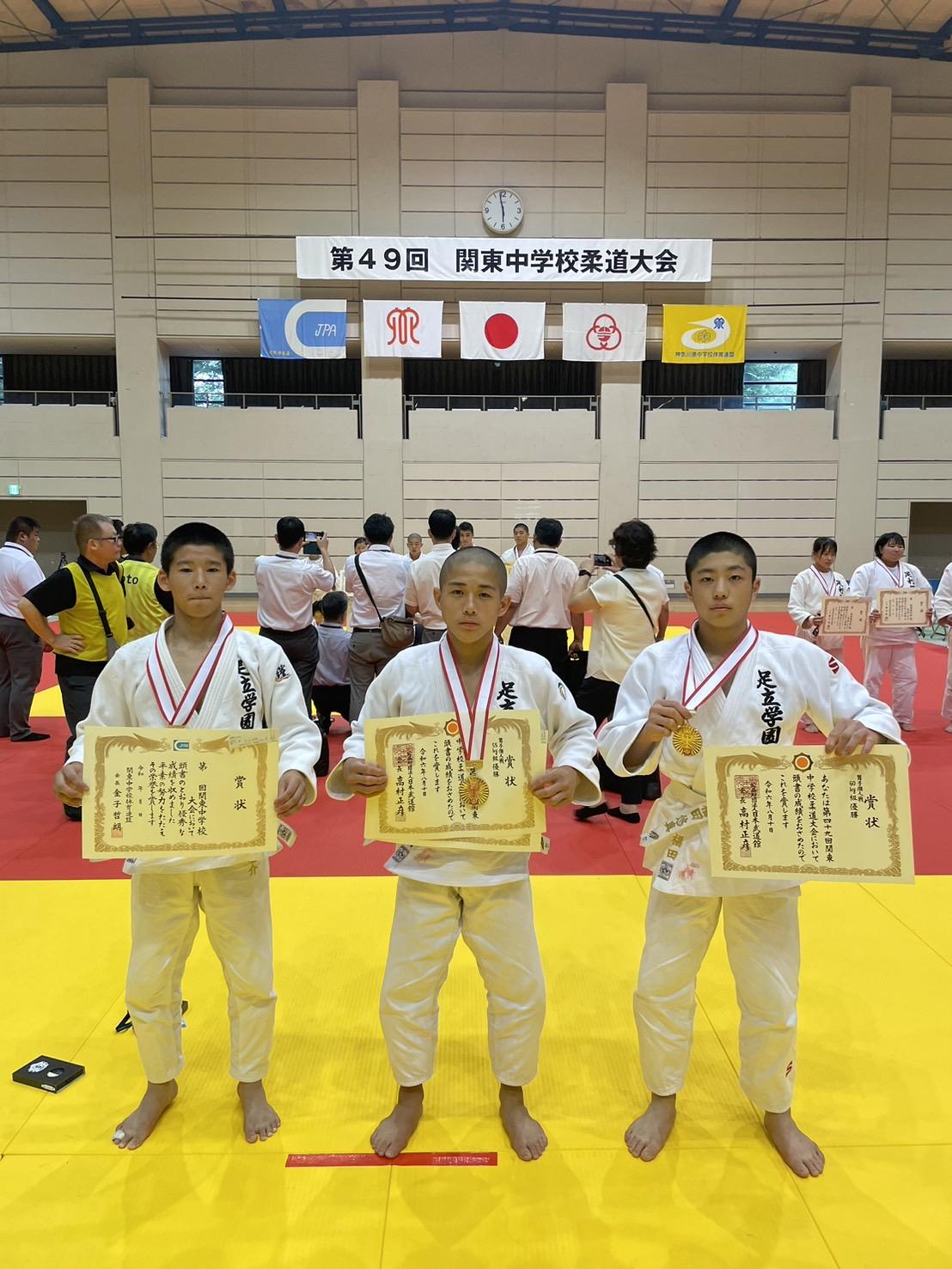 柔道 関東 大会 中学
